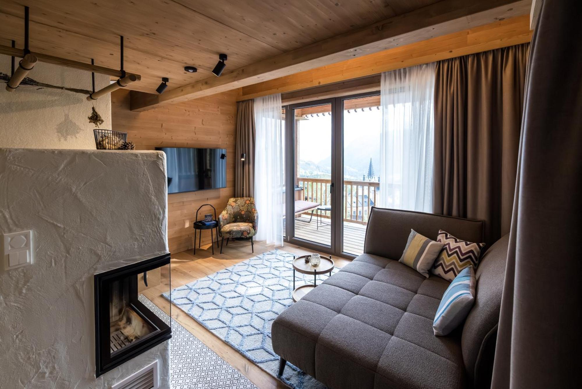 Hideaway Hotel Montestyria Chalets & Suiten Mariazell Exterior foto